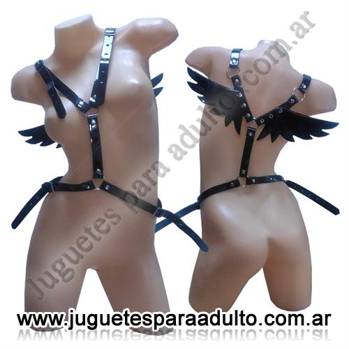 CUEROS ERóTICOS, Accesorios de cuero, Arnes de pecho con alas acharolado Negro Cueros eróticos, Accesorios de cuero, Arnes de pecho con alas acharolado Negro